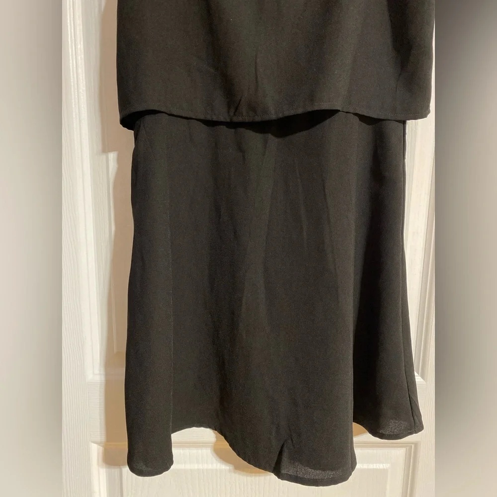 Abercrombie & Fitch Flowy Mini Spaghetti Strap Fancy Back Dress Size Small - Picture 7 of 9